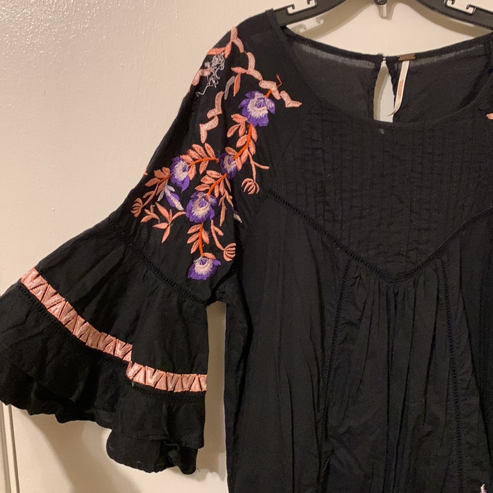 Free People Black Pavlo Dress - Picture 3 of 3